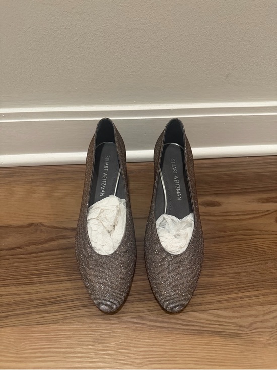 Stuart Weitzman Shoes - Stuart Weitzman Women's Sparkle Pointed-Toe kitten heels (8)